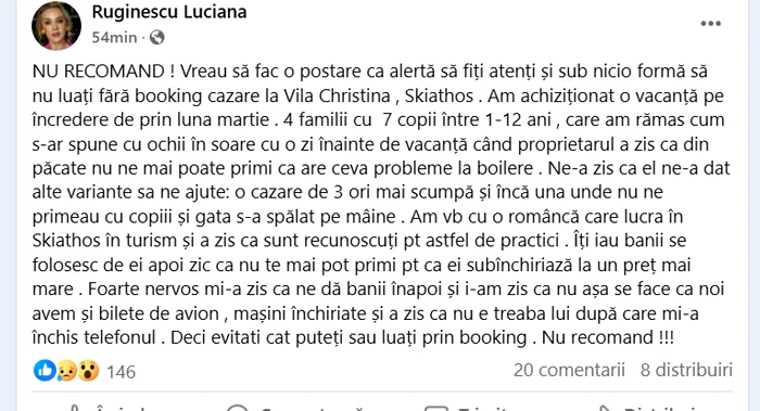 Posking was published on a group for traveling in Greece: Capture