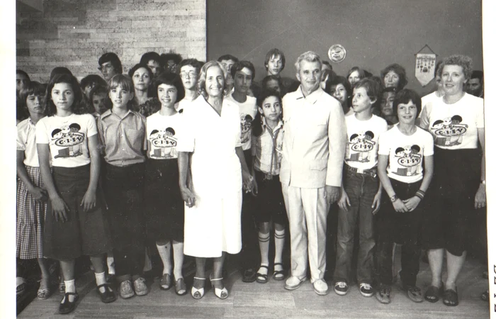 Ceausescu couple, on vacation in Neptune, in 1979. Photo: The online phototeca of Romanian communism