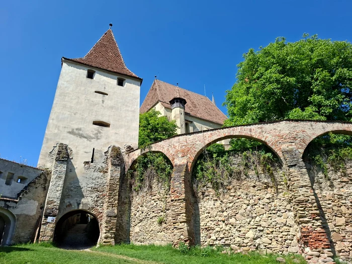 View of which second fortified premises PHOTO COSMIN ZAMFIRACHE