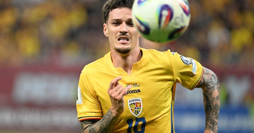 Dennis Man, caught at the airport in Timisoara. What did the Romanian international respond when asked if he was leaving Parma