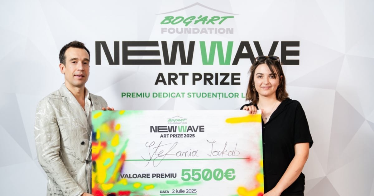 New Wave Art Prize final: The Bog'Art Foundation offered the 5500 euro prize to a student in Timisoara