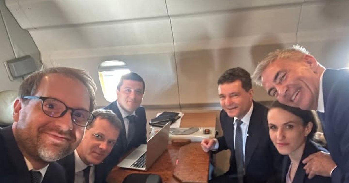 Nicușor Dan, state visit to Germany. Who is part of the president's team