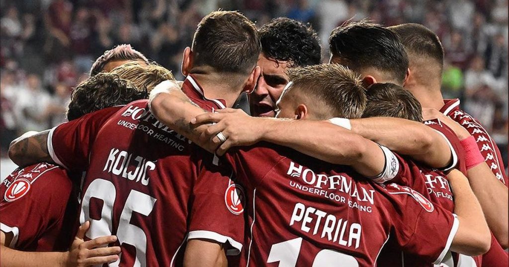 Spectacular draw in Giulești, between Rapid and CFR Cluj. The railways divided their points