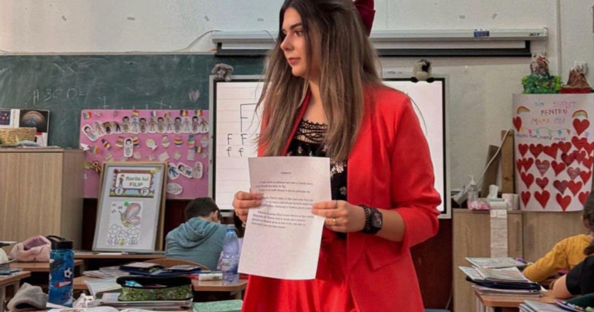 The teacher who obtained the highest note at the final in Bucharest: "It is frustrating to learn what you did not teach"