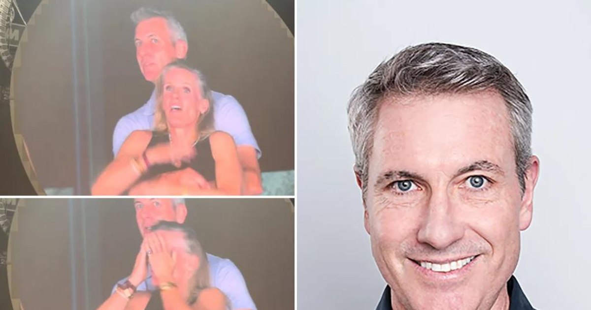 Video "Do they have an adventure?" The embarrassing hypostasis in which the CEO of a Tech company was surprised at a Coldplay concert