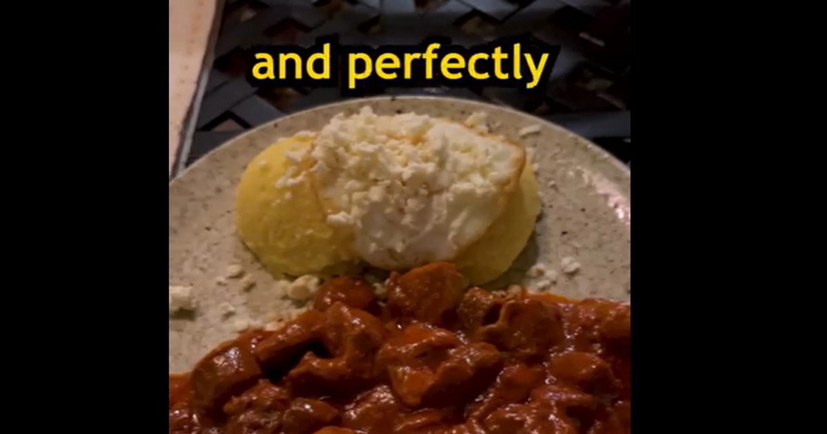 Video "is served in a ridiculous bread". The reaction of a British tourist in Romania, after eating a bean soup in bread