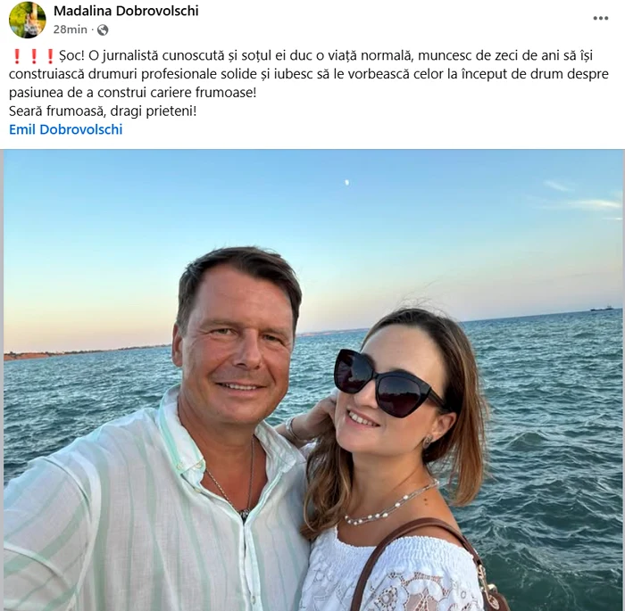 The journalist reacted immediately after the reactions that appeared in the public space / photo source: Facebook