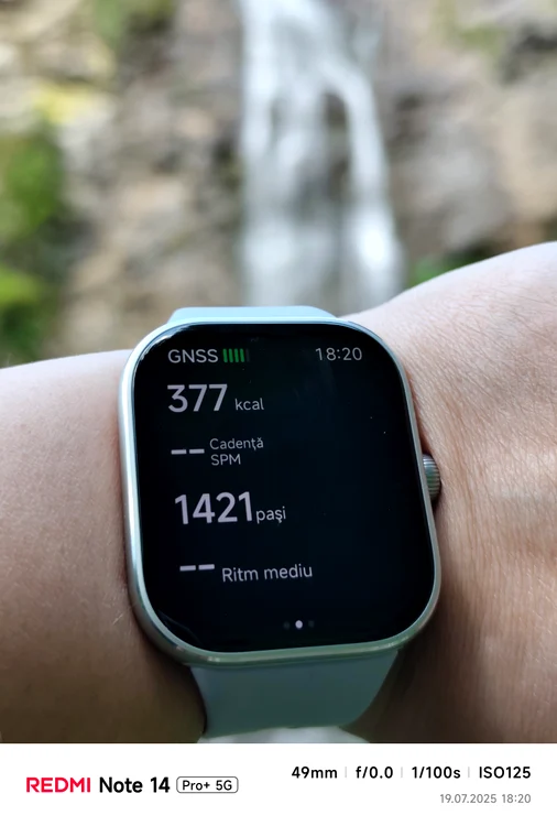 The Redmi Watch 5 watch from Xiaomi Photo Daciana Stoica for the truth of the Redmi Watch 5 from Xiao