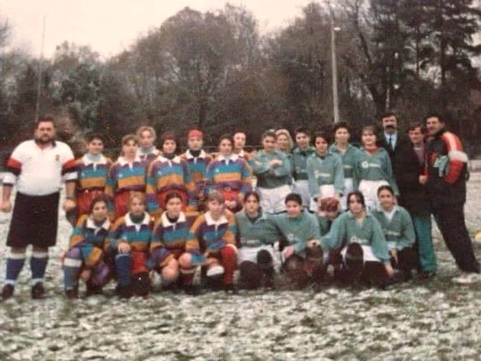 Image for history: On December 22, 1996, the first female rugby match was played