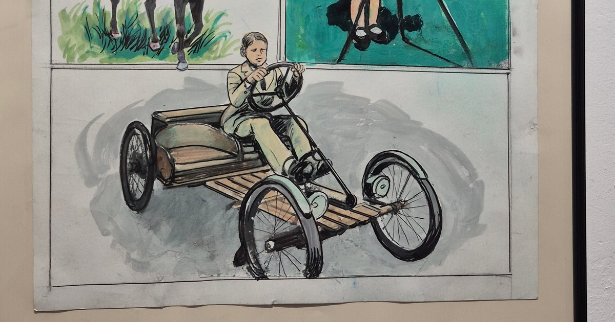 Exclusively how King Mihai came from comics, after a youth meeting with artist Puiu Manu