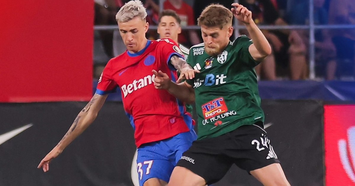 FCSB is laughing again. Unirea Slobozia left with all the points on the champion land