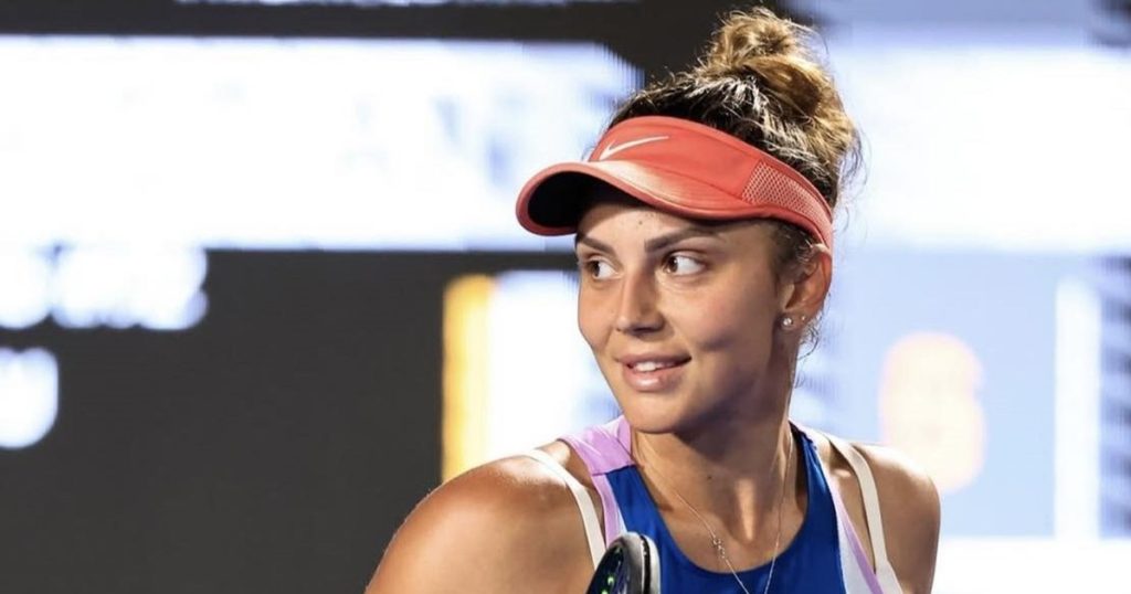 Jaqueline Cristian, tennis lesson at the US Open. Romanca won a fortune after reaching the premiere in Tour 2 in New York