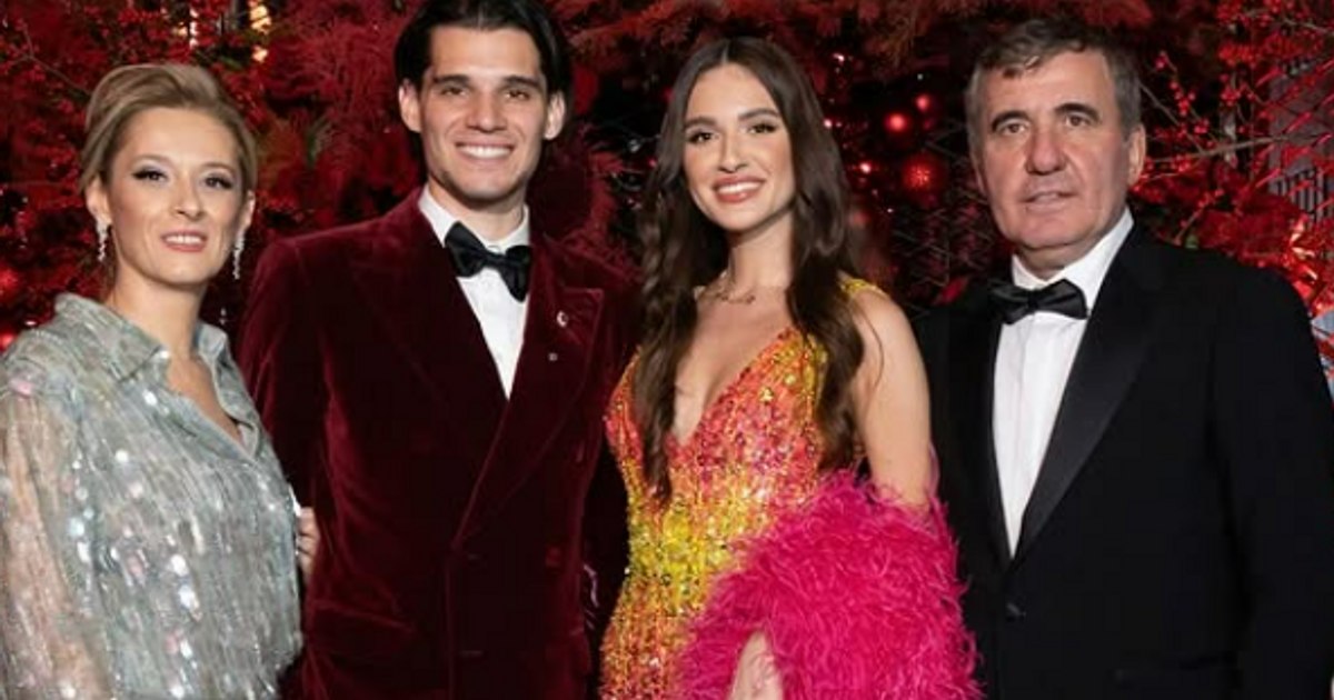 "King" Hagi, for the first time grandfather. Elena, Ianis Hagi's wife, today gives birth to a little boy