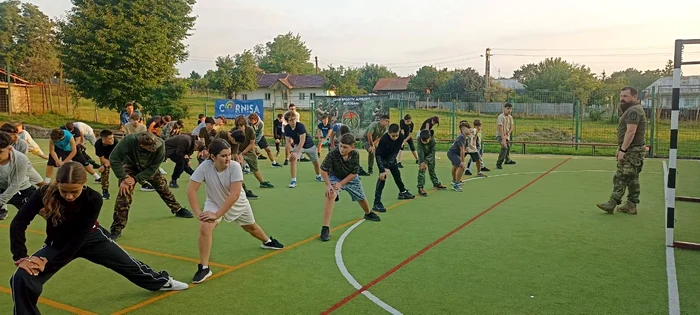 Morning heating photo csabt military camp