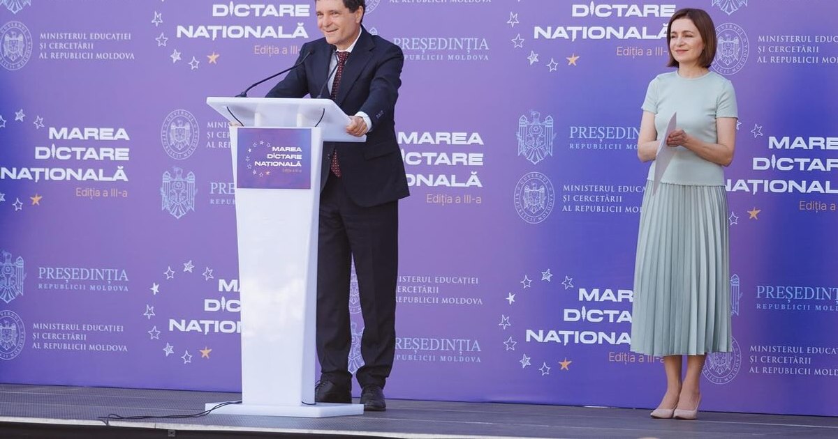 Nicușor Dan, on the Day of the Romanian Language in Chisinau: "You gave an example to the whole world through the fight to keep this language"