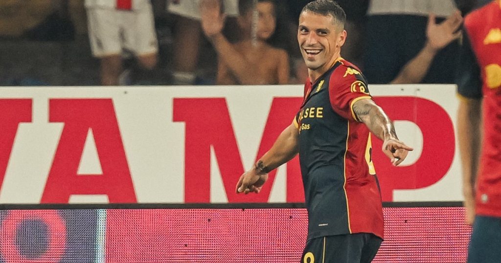 Nicușor Stanciu, fabulous debut at Genoa. Spectacular success, under the eyes of Șucu and Lucescu