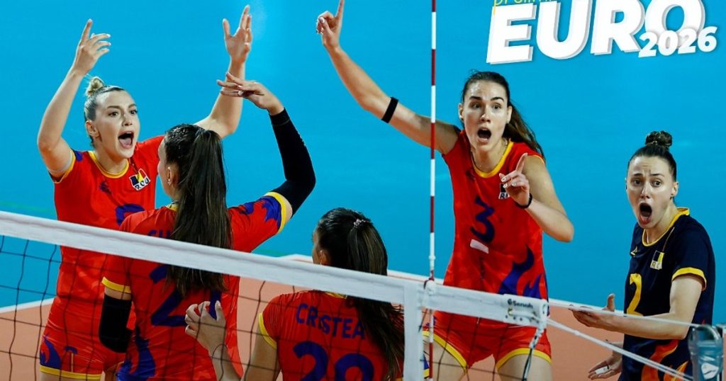Romania was made great at Blaj: glorious qualification at the European Volleyball Championship in 2026