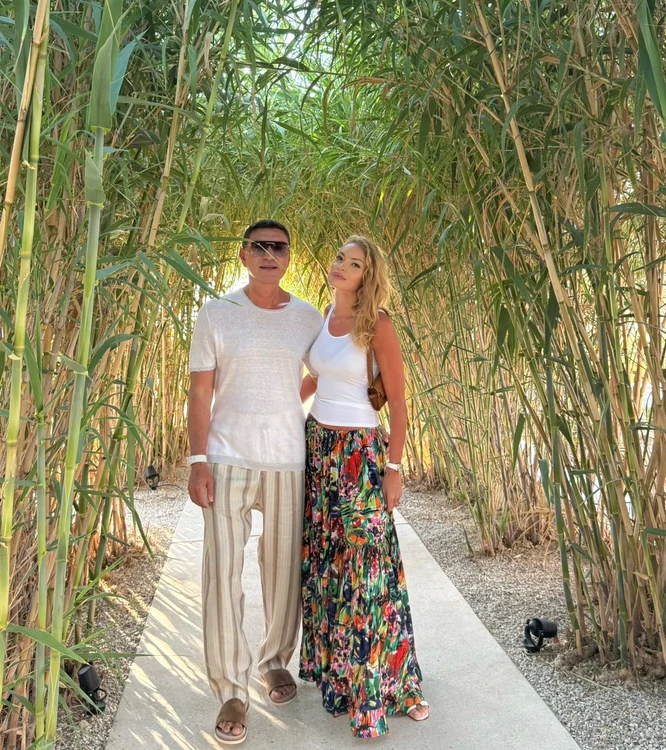 Cristi Borcea and Valentina Pelinel Photo: Valentina Pelinel/Facebook