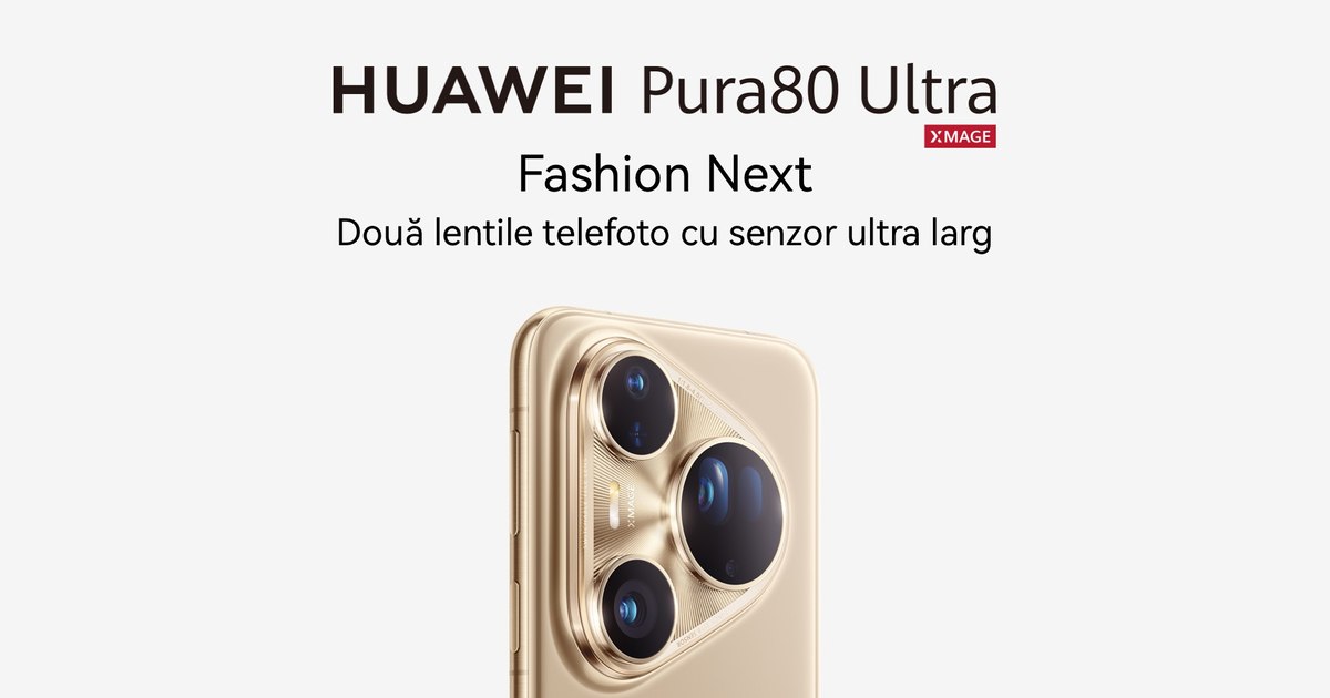 The Huawei Pura 80 series arrived in Romania: Ebimatic Design and Excellence in Mobile Photography