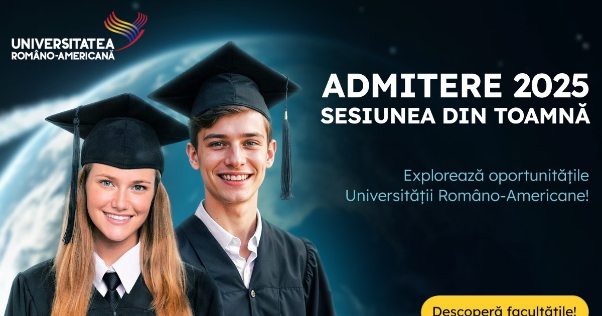 The Romanian-American University has opened the entries at the admission session this autumn at the 8 faculties available