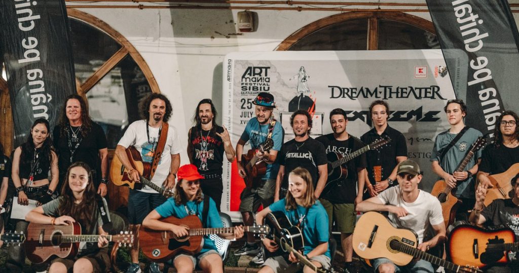 Video Artmania 2025 and Rock Talk: The first rock music school for young people in Romania. What was excited to tears on a legendary guitarist