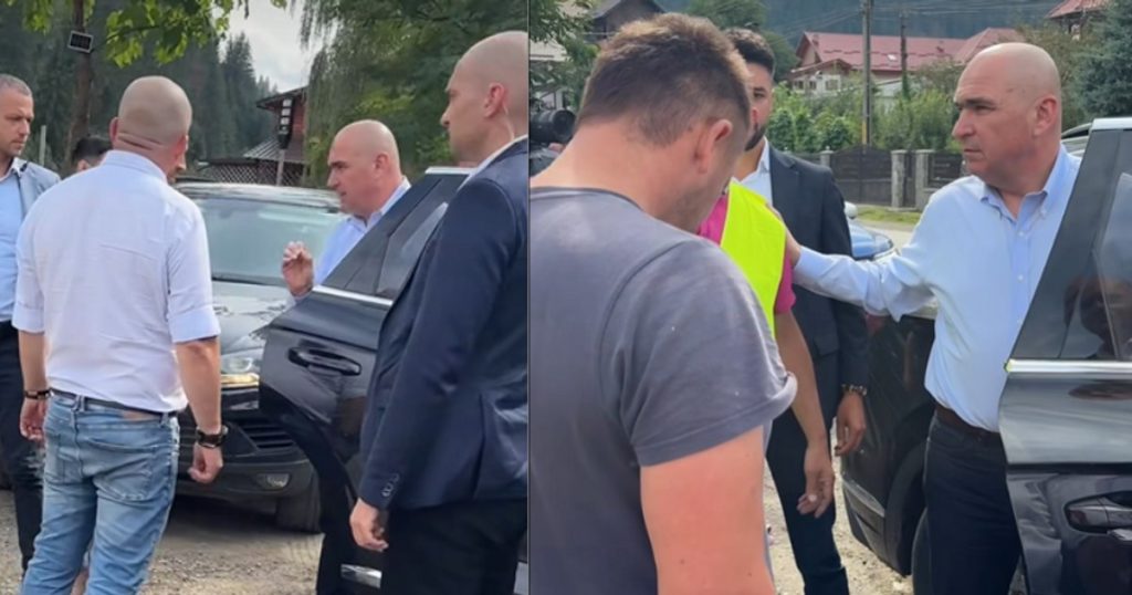 Video Ilie Bolojan, an unannounced visit to Broșteni. What the prime minister wanted to see in the place devastated by floods