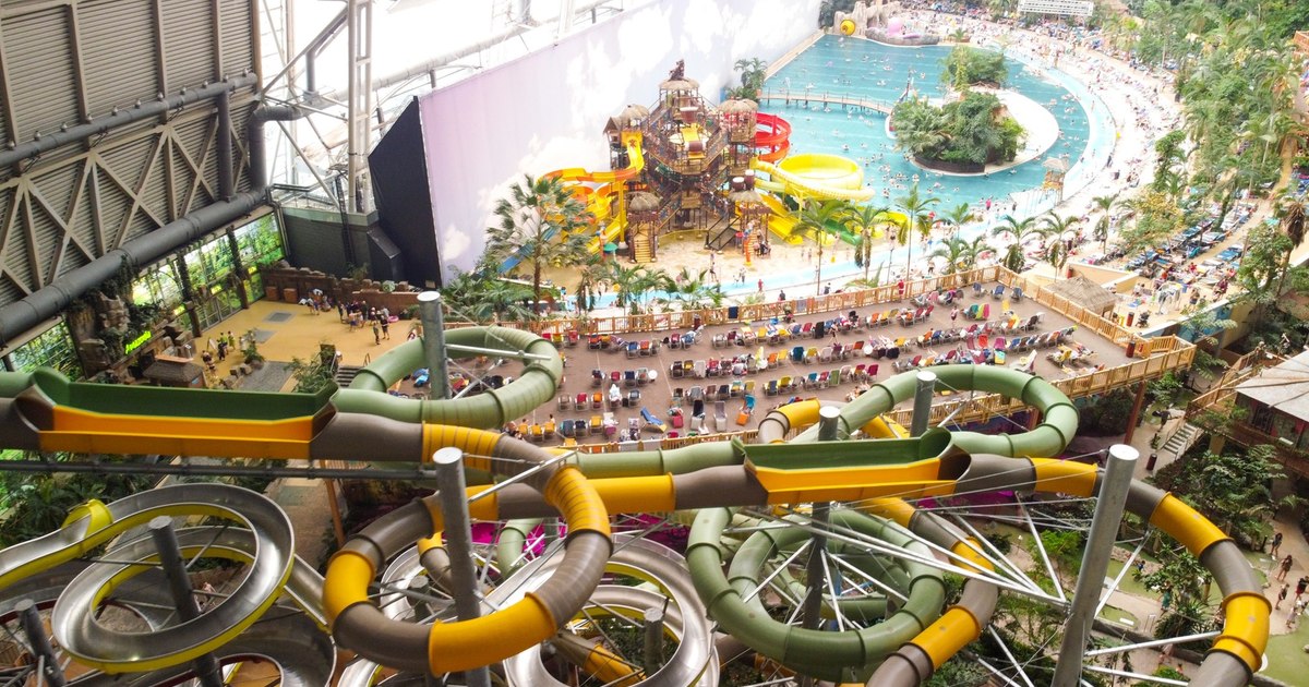 Video goodbye, tropics. The exotic island in the middle of Europe: the largest interior water park in the world, just a few hours in Romania