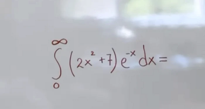 The result of David Popovici's integral is 11. Video capture
