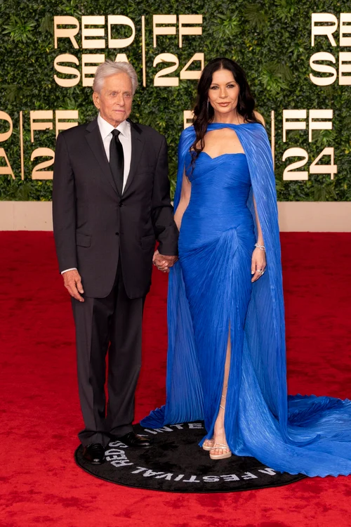 Catherine Zeta-Jones and Michael Douglas, at the Saudi Arabia Film Festival, 2024 Profimedia