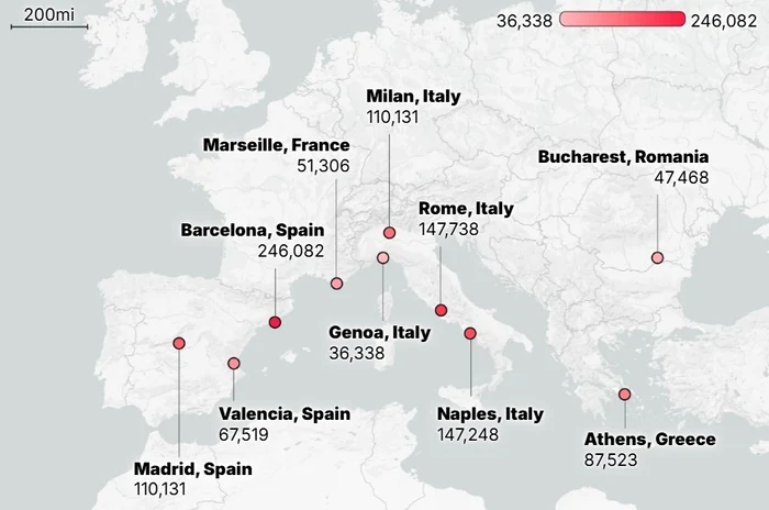 Romania was not bypassed in the study on deaths caused by climate / photo source: Skynews