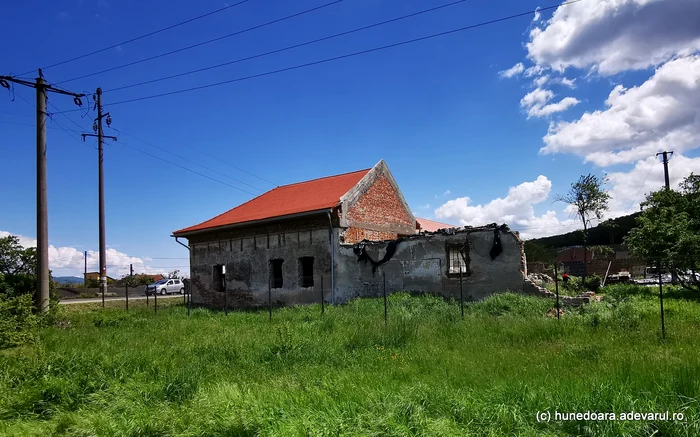 The place of the Piski inn. Photo: Daniel Guță