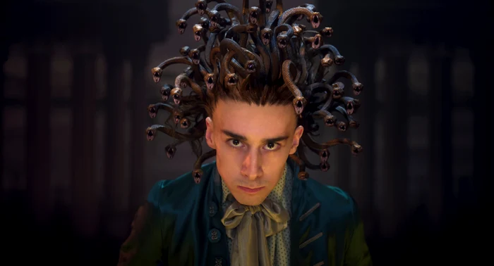 Ajax, teenager Gorgon from Nevermore. Photo: Netflix