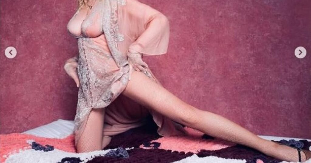 At the age of 67, Madonna amazes her fans with a bold photo shoot, in a transparent lace dress, and with a surprise ad