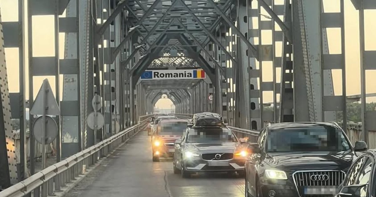 Attention, drivers! Temporary suspended traffic on the Giurgiu-Ruse friendship bridge on Friday, September 5