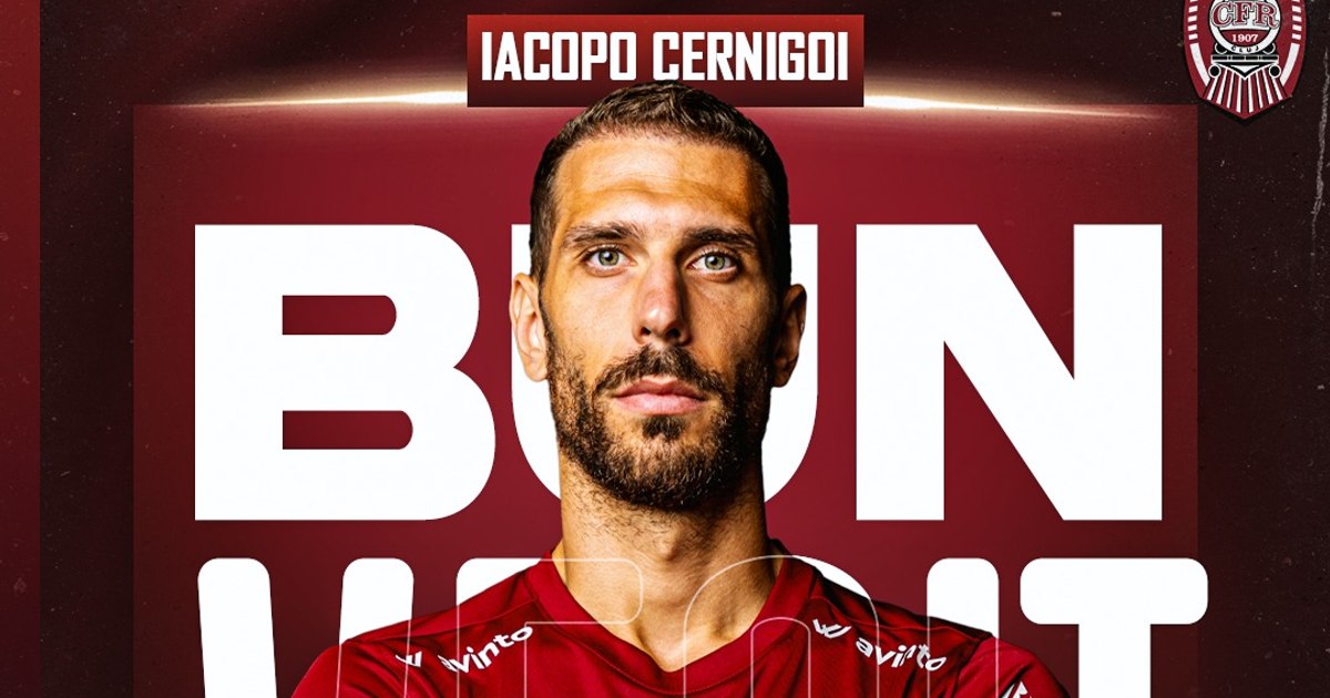 CFR Cluj has put his hope in an Italian raised at AC Milan, but lost by series C