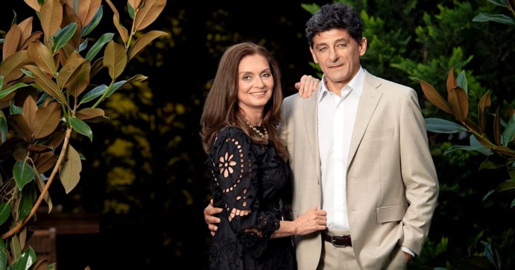 Cornelia and Miodrag Belodedici, the first appearance together as a husband and wife: "We are very discreet and we do not like ostentation"