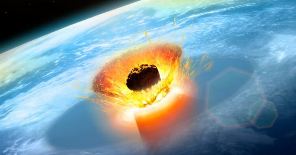 How the huge crater from the North Sea was formed. The phenomenon caused a tsunami 100 meters high