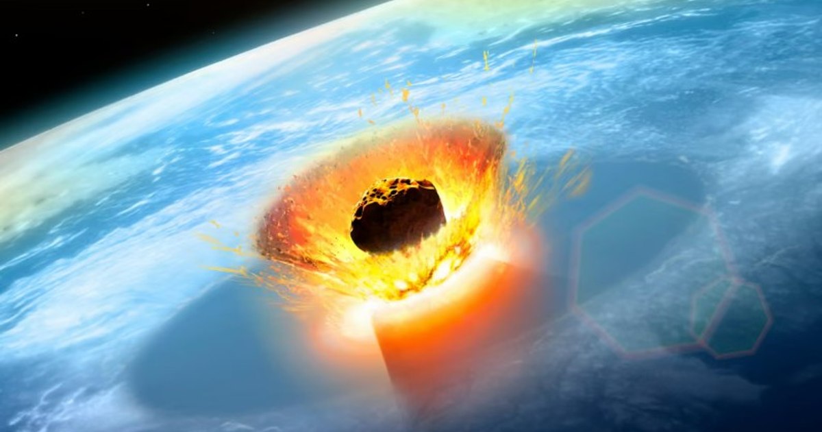 How the huge crater from the North Sea was formed. The phenomenon caused a tsunami 100 meters high
