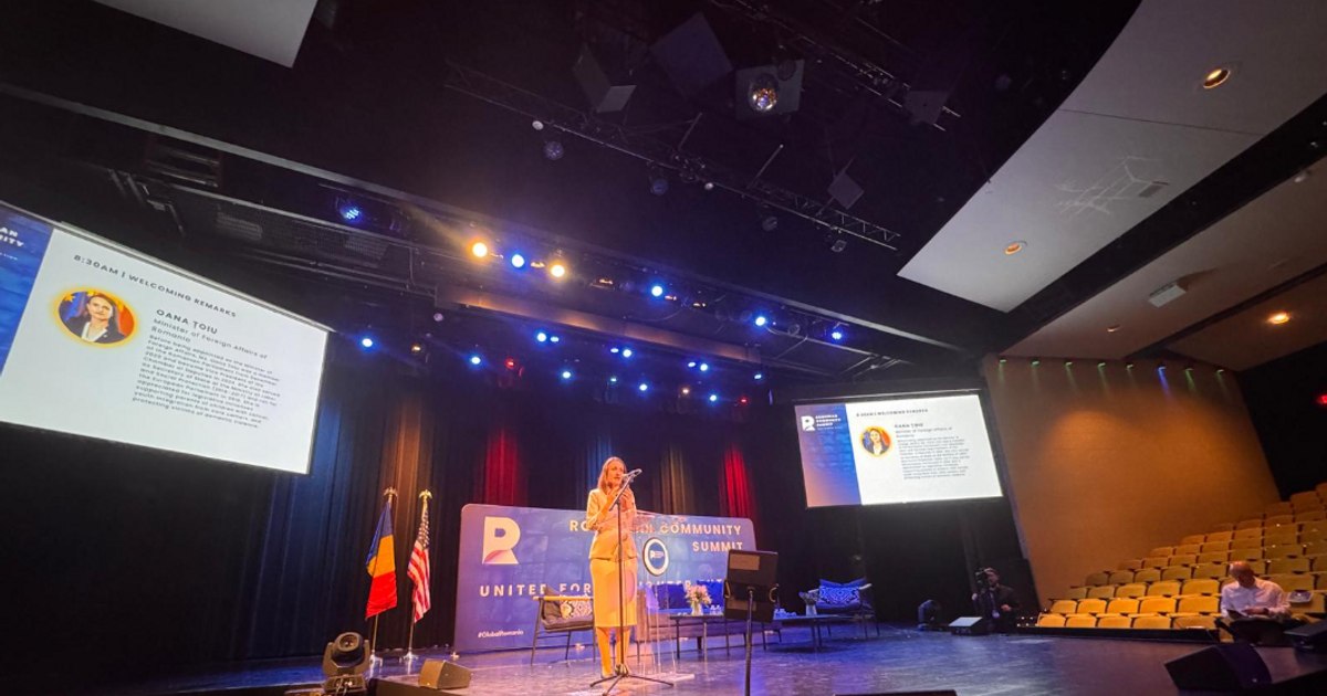 Oana Țoiu condemns Charlie Kirk's assassination in a Chicago speech