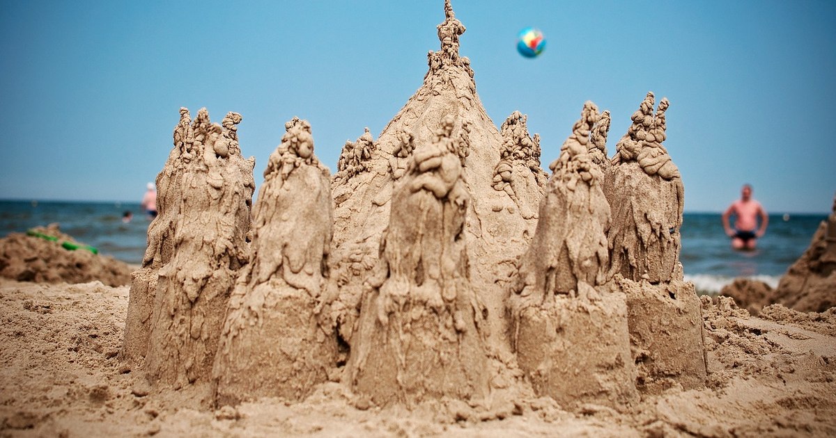 Popular holiday destinations that prohibit sand castles and noisy footwear. Fines amount to 7,000 euros