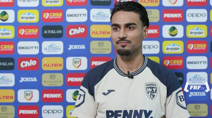 Ștefan Biaram was summoned, for the first time, to the national team of Romania/Capture YouTube FRF