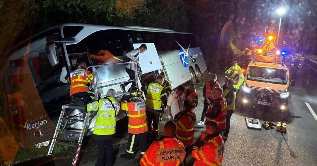 Terrible moments for Luxembourg's national youth. 32 footballers overturned the bus: "They were shocked"