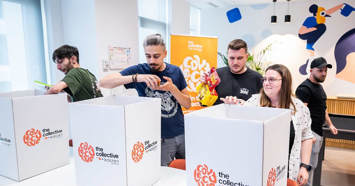 The Collective - one year of volunteering with impact at Kaizen Gaming