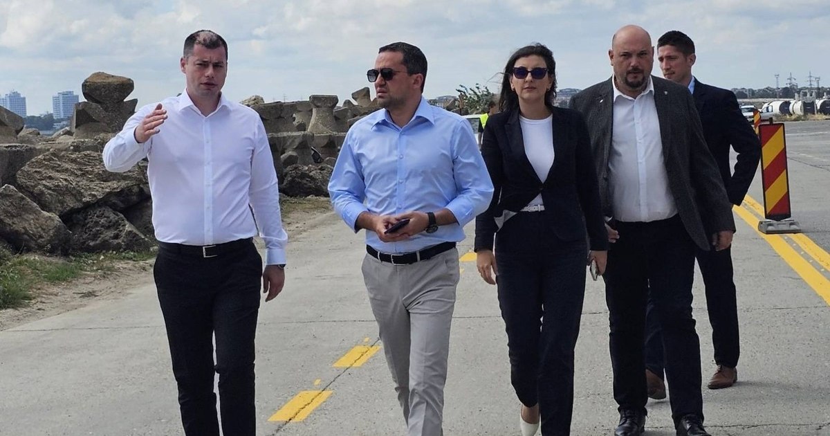The Minister of Transport announces the completion of the expansion of the road to the Southern Digg in Constanța Port and the start of other modernization works