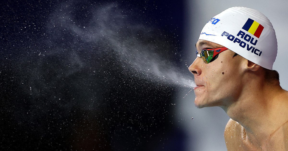 The authorities were shaking David Popovici. Put in the balloon, the Olympic champion reacted publicly