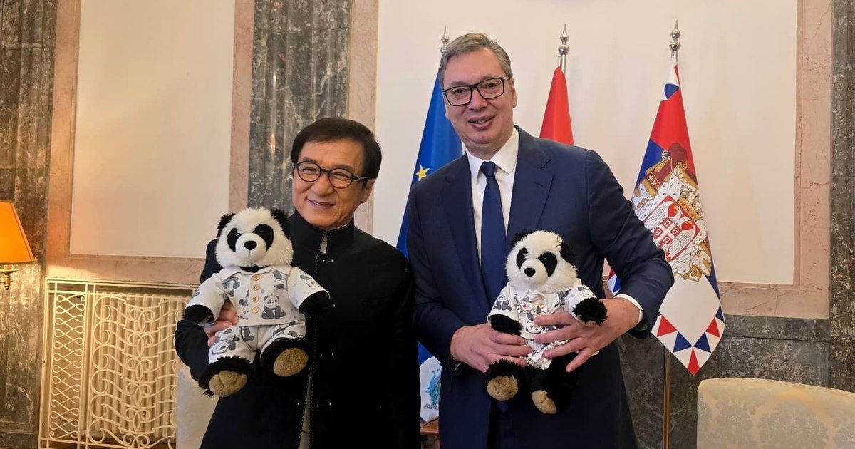 The famous Chinese actor Jackie Chan, the new EXPO 2027 ambassador from Belgrade