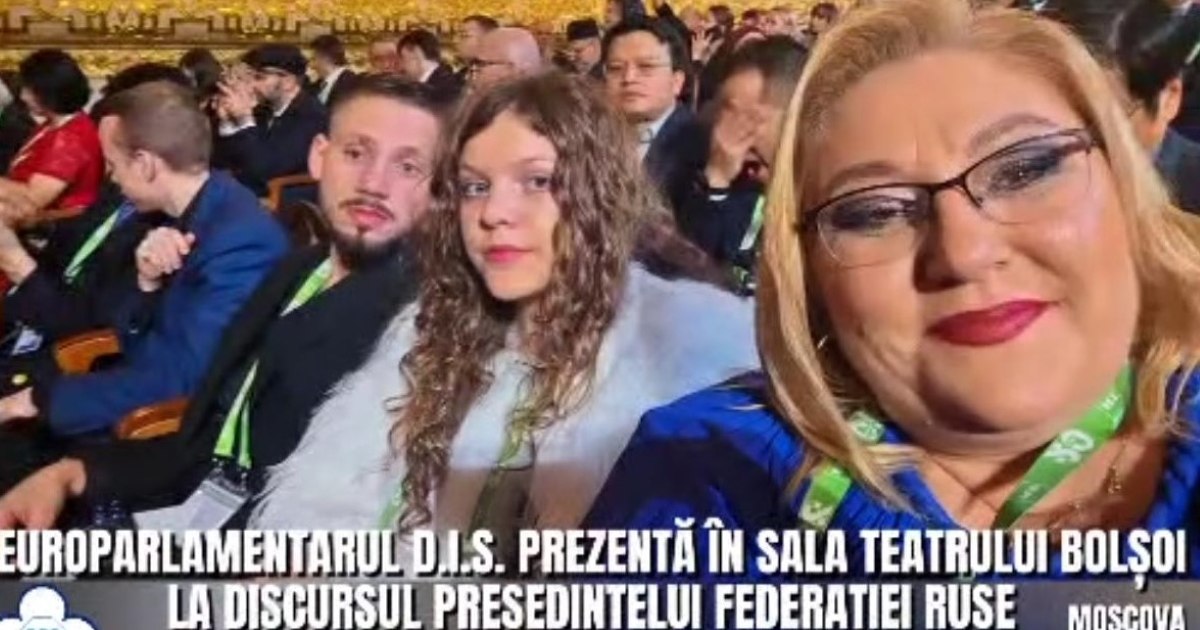 Diana Sosoacă, face to face with Putin in Moscow, from where she launched serious attacks on the EU and enthusiastically applauded the "tsar's" speech