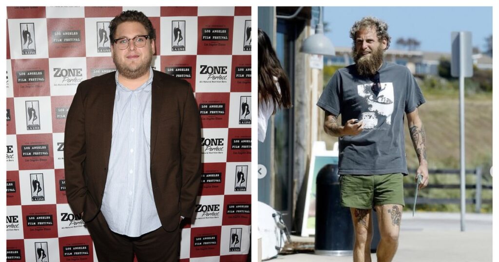 Photo Actor Jonah Hill, unrecognizable after years of struggling with weight "I didn't take my shirt off in the pool until I was 35"