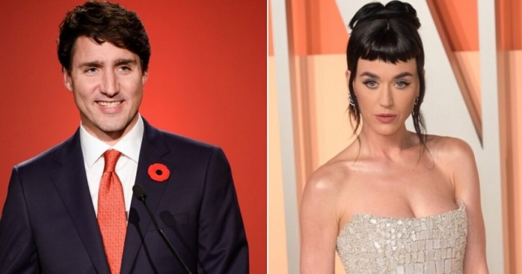 Photo Katy Perry and Justin Trudeau, surprised at a romantic moment on the yacht, in California