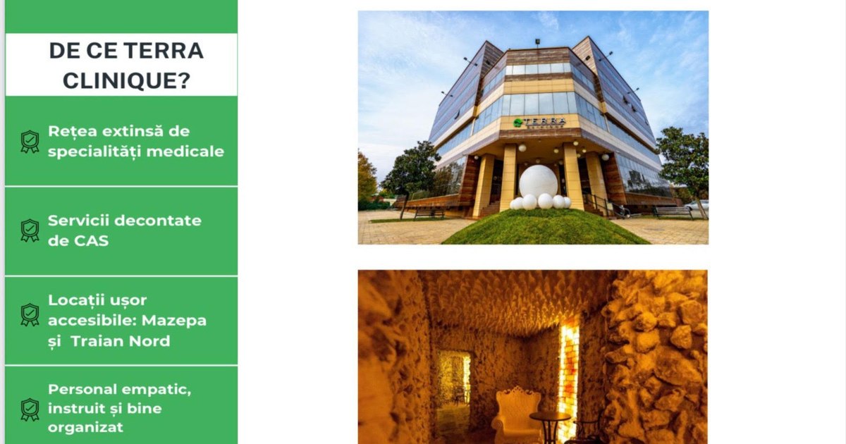 Terra Clinique Galati - a medical center that brings excellence in health!